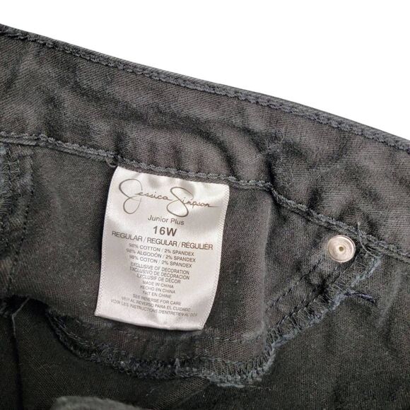 Jessica Simpson Black Denim Jeans - Picture 8 of 10